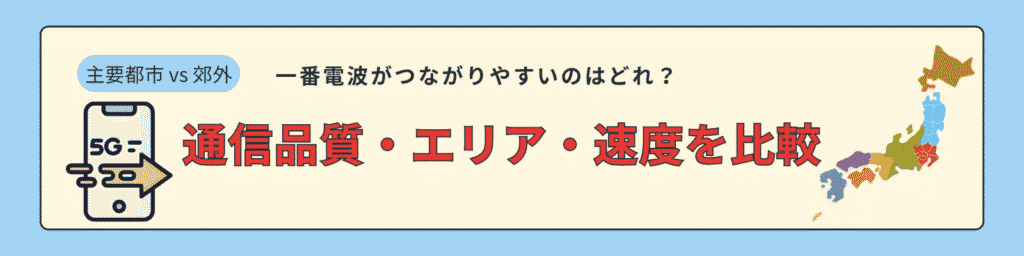 通信速度の比較